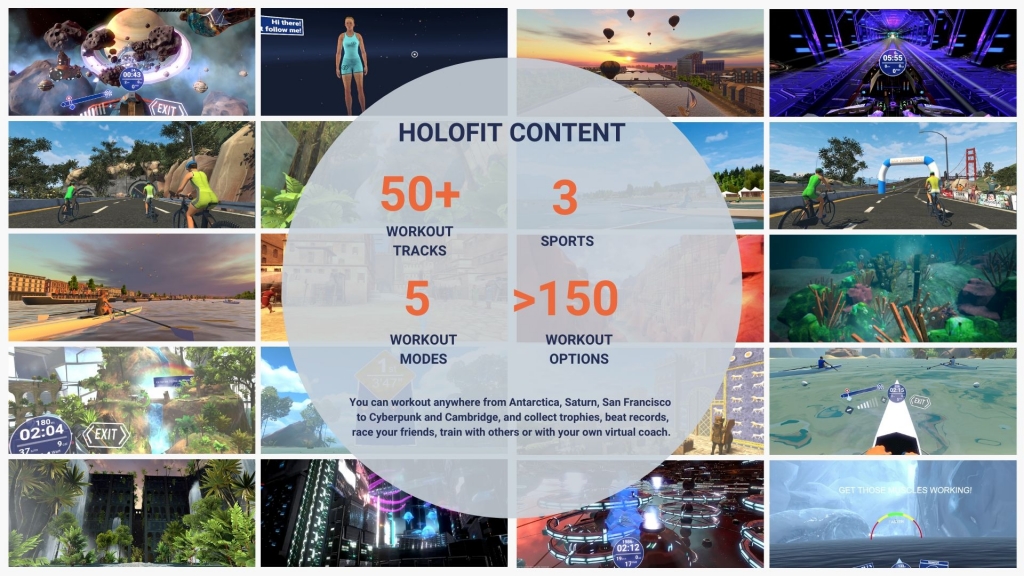 what-is-the-content-offering-on-holofit-vr-fitness