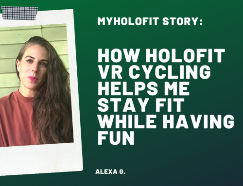 MyHOLOFIT Story: How HOLOFIT Helps Me Stay Fit While Having Fun on My Exercise Bike