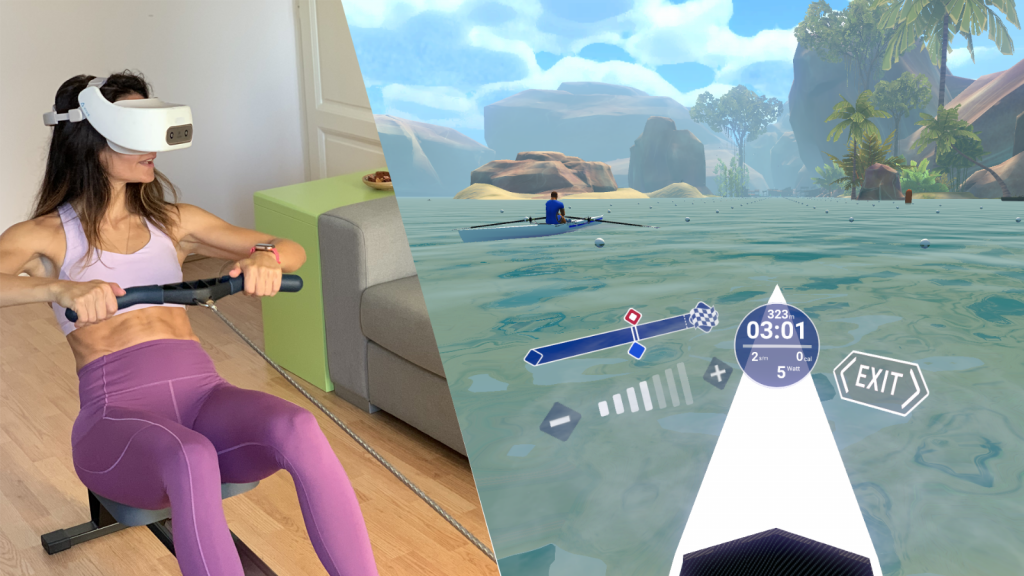 VR-Fitness-Rowing-in-HOLOFIT