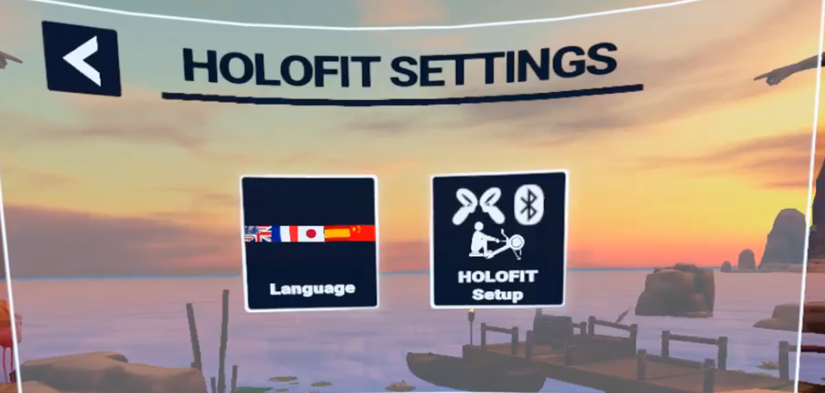 How to connect my cadence sensor or fitness machine to Holofit