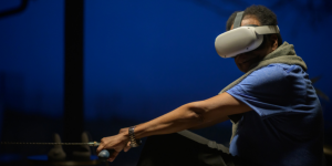 HOLOFIT VR Rowing at Dusk